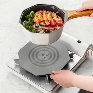 <span class=keywords><strong>Plaque</strong></span> diffuseur de chaleur octogonale en alliage d'aluminium de 24 cm pour cuisinière à <span class=keywords><strong>gaz</strong></span>, protection de casserole et plateau de dégivrage - Product Image 1