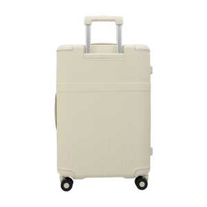 Paling Laris modis tahan lama ringan dapat disesuaikan Logo 3 buah Set bagasi PC koper traveling gagang aluminium koper Carry-on - Product Image 4