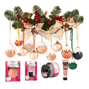 Adornos Navideños de Lujo Db, Bolas de Cristal Colgantes Redondas, Decoraciones Festivas de Alta Calidad Hechas a Máquina y Pintadas a Mano - Product Image 1