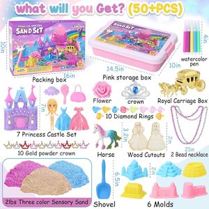 <span class=keywords><strong>Sable</strong></span> <span class=keywords><strong>Magique</strong></span> Éducatif <span class=keywords><strong>Pas</strong></span> <span class=keywords><strong>Cher</strong></span> pour Enfants avec Outils – Jouets DIY pour Cadeaux d'Anniversaire - Product Image 2