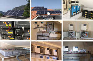 Sistema de panel solar híbrido fuera de la red de 100KW mejor valorado con batería de almacenamiento de 5KW 20KW de iones de litio de plomo ácido 15KW de potencia de carga - Product Image 5