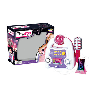 Machine de karaoké musicale multifonctionnelle en gros avec microphone et haut-parleur jouet portable pour enfants - Product Image 5