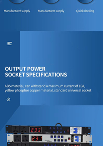 Cooyinka 8 + 2 kênh âm thanh điện sequencer 10 kênh hệ thống âm thanh chuyên nghiệp - Product Image 5