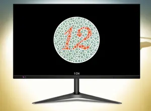 Optometri enstrüman görsel keskinlik grafik paneli E çizelgeleri, C grafik, sayılar grafik ile 21.5 inç ekran vizyon göz testi tablosu - Product Image 5