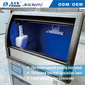 Machine à glace en flocons industrielle à haute productivité, fabrication automatique de glace pour les fruits de mer, vente en gros d'usine en Chine - Product Image 3