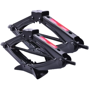 Gato de tijera de acero de 2 toneladas con llave de carraca para elevación de vehículos, asistencia para cambio de neumáticos que ahorra esfuerzo - Product Image 3