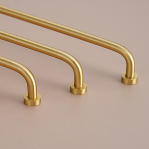 Nhà Sản Xuất Thiết Kế Hiện Đại Rắn Brass Xử Lý Kéo Tủ Bếp Tủ Quần Áo Ngăn Kéo Brass Xử Lý - Product Image 4