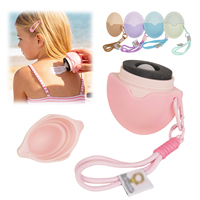 Aplicador de Protector Solar en Roll-on al por Mayor para Verano, Aplicador de Loción con Esponja Recargable para Exteriores, Herramienta Aplicadora de Protector Solar en Rodillo