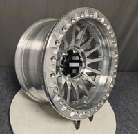 Jantes tout-terrain en alliage forgé VORGIN 5X150 6X139.7 8X6.5 polies usinées, design 17-20 pouces pour camions 4x4, compatibles Raptor ou Ram 2500