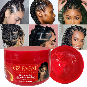 Facai <span class=keywords><strong>Edge</strong></span> Control <span class=keywords><strong>Gel</strong></span> capillaire pour femmes tresse ultra extrait tenir <span class=keywords><strong>Booster</strong></span> cheveux grossiers <span class=keywords><strong>Gel</strong></span> gommeux 8.7oz 8oz personnalisé en gros - Product Image 3