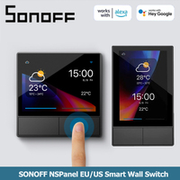 SONOFF NSPanel Saklar Dinding Suasana Pintar, EU/US Wifi Saklar Tampilan Termostat Pintar Kontrol Semua Dalam Satu untuk Alexa Google Home