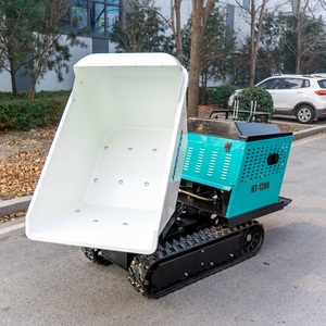 รถดัมพ์ตีนตะขาบขนาดเล็ก สำหรับงานก่อสร้างในฟาร์ม สวนผลไม้ และสวนหย่อม - Product Image 5