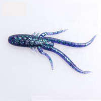 Umpan Lunak Baru Tiba, Spesial Weihai, Murah, Umpan Lunak Ekor Terbelah, Umpan Plastik Lunak 68mm 2.3g, Umpan Renang, Umpan Pancing Lunak Tenggelam Lambat, Umpan Pancing Pesca
