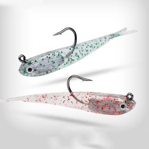 Vente en gros d'<span class=keywords><strong>eau</strong></span> douce <span class=keywords><strong>eau</strong></span> <span class=keywords><strong>de</strong></span> <span class=keywords><strong>mer</strong></span> 7cm 5g matériel <span class=keywords><strong>de</strong></span> pêche <span class=keywords><strong>pas</strong></span> <span class=keywords><strong>cher</strong></span> leurres <span class=keywords><strong>de</strong></span> <span class=keywords><strong>poisson</strong></span> souple plomb crochet PVC plastique souple appâts <span class=keywords><strong>de</strong></span> pêche - Product Image 5