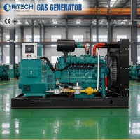 Générateur industriel au gaz naturel Cummins CNG LNG GPL de 300 kW, 400 kW, 500 kW à puissance continue - Prix usine Fabricant