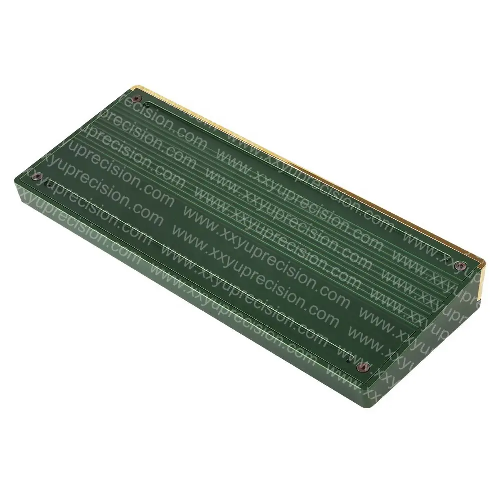 स्टेनलेस स्टील 6061 एल्यूमीनियम मिश्र धातु सीएनसी मशीनिंग कीबोर्ड मामलों सीएनसी कीबोर्ड मामलों