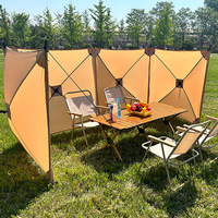 Nouvel écran coupe-vent 2026 pour camping en extérieur, idéal pour les rassemblements, les barbecues, la pêche et le camping