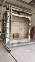 Horno de Prueba de Resistencia al Fuego Vertical para Construcción y Materiales de Construcción BS 476