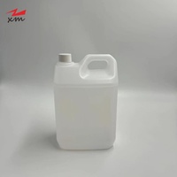 Bouteille en plastique de 1,32 gallon (5 litres) pour vin de riz, bidon carré pour lait avec couvercle, épaisseur 1 mm, qualité alimentaire, seau à vin de cuisine
