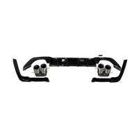 M-Performance Compétition MPC Style Brillant Noir Voiture Auto Pare-chocs Arrière Diffuseur Avec Rock Tips Pour BMW G20 G28 M-Tech