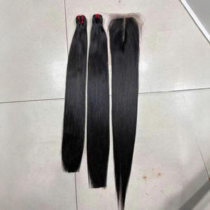 14A级越南SDD骨直生处女发束双拉人发延伸 - Product Image 4