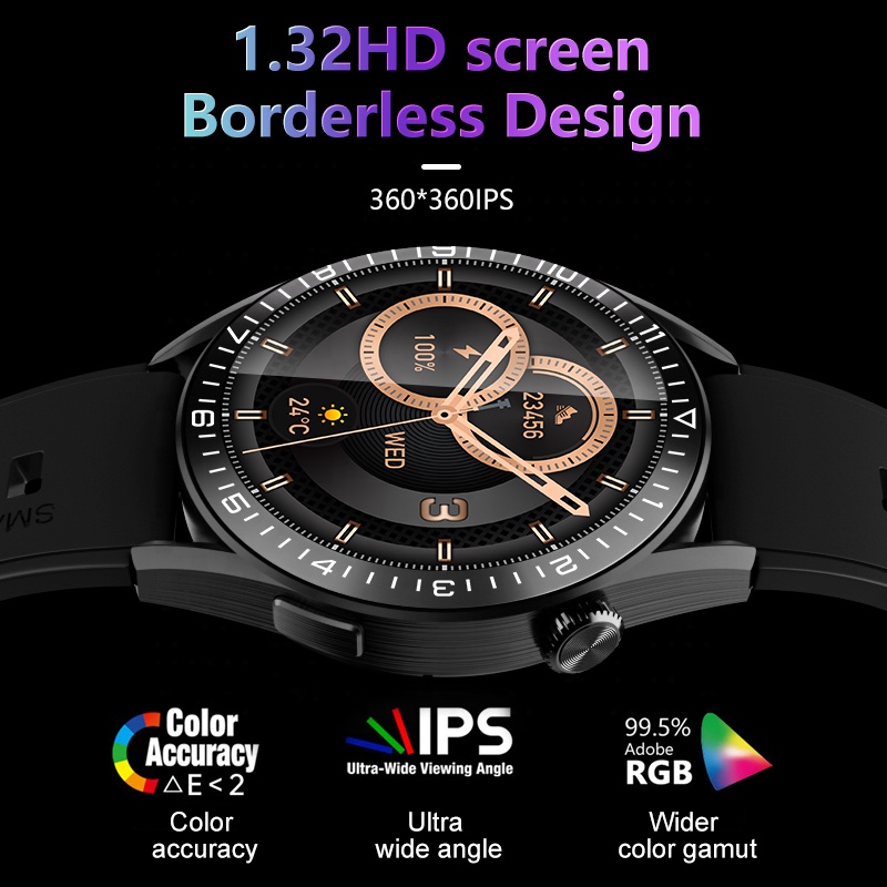 WS29 Smart Watch - Waterproof Health Tracker for IOS & Android