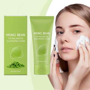 Limpiador Facial Equilibrado de pH con Frijol Mungo OEM, 80 g, Limpieza Profunda, Control de Grasa, Apto para Piel Grasa y Propensa al Acné, Uso Diario - Product Image 2