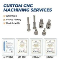 Service de fraisage CNC sur mesure en aluminium à 5 axes de haute précision pour les pièces de châssis de drones et les accessoires de moteur d'hélice de drone
