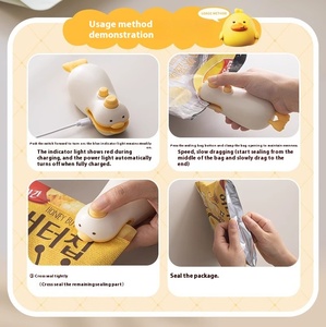 Machine à sceller portable et compacte pour usage domestique, idéale pour préserver les aliments et éviter l'humidification - Vente en gros - Product Image 6