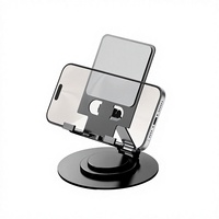 Support de téléphone portable rotatif à 360° Yi-acc L5, support de tablette pliable réglable, support de bureau universel pour smartphone pour le bureau
