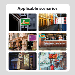 21.5 אינץ 'חיצוני קיר שילוט דיגיטלי הר מכונת פרסום עמיד למים קירור בקרת מרחוק עבור חנות קטנה - Product Image 4