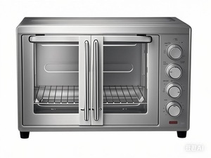 2024 Vente chaude 38L Four <span class=keywords><strong>grille</strong></span>-<span class=keywords><strong>pain</strong></span> électrique à convection avec porte française et double verre 2000W Boîtier en métal Usage domestique - Product Image 4