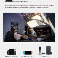 Lunettes intelligentes AR Xreal One avec puce X1, 3DoF natif, résolution 3840x1080, champ de vision de 50°, affichage spatial immersif, écran virtuel de plus de 80 pouces, nouveau modèle