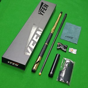 Oferta Especial: <span class=keywords><strong>Taco</strong></span> de <span class=keywords><strong>Billar</strong></span> YFEN T700 de Fibra de Carbono y Aleación de Aluminio, Diseño Premium, Puntas de 11.8/12.5mm, 19-21oz, Personalizable - Product Image 3