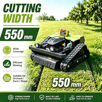 Cortadora de Césped Multifuncional a Gasolina de 4 Tiempos con Ruedas, Giro Cero, Control Remoto CE, para Huertos, Jardines y Corte de Césped