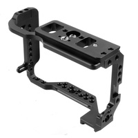 Cage de protection ajustée en alliage d'aluminium pour stabilisateur de caméra vidéo EOS R5 et appareil photo reflex numérique Canon R6, avec griffe porte-accessoire