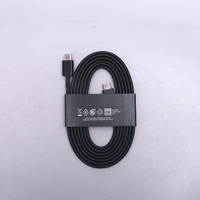 Câble d'alimentation USB C 25W PD à charge rapide en cuivre pur de 1,8 m pour ordinateur portable Samsung, longueur étendue, câble de données C2C