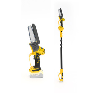 Sierra de podar y tijeras telescópicas eléctricas de 18V sin escobillas con batería de litio para ramas altas - Product Image 4