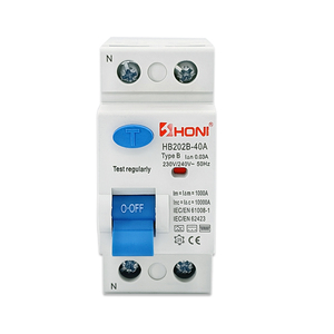 HONI BタイプRCCBHB202B HB204B <span class=keywords><strong>16A</strong></span> 25A 32A 40A 63A 125A <span class=keywords><strong>2P</strong></span> 4P 10KA 30MA 100MA <span class=keywords><strong>300MA</strong></span> <span class=keywords><strong>RCCB</strong></span> ELCB残留電流遮断器 - Product Image 3