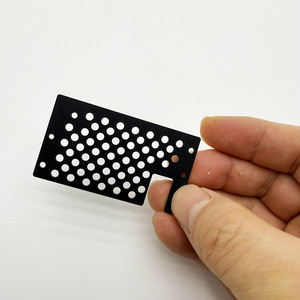 Custom Precision Black PP PVC PET <b>Plastic</b> Grid Sheet <b>Mesh</b> Filter Part for Industrial Use - Product Image 4