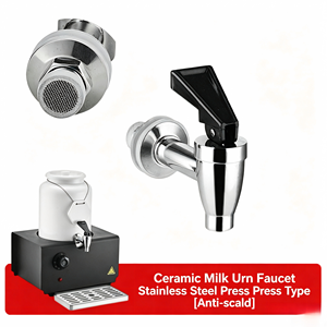 <span class=keywords><strong>Rubinetto</strong></span> per Bevande in Acciaio Inox <span class=keywords><strong>con</strong></span> Maniglia in Plastica Nera, Accessori per Secchio di Succhi <span class=keywords><strong>con</strong></span> <span class=keywords><strong>Rubinetto</strong></span> - Product Image 5