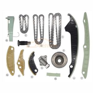 طقم سلسلة التوقيت المستخدم في VW 1.8 2.0 TFSI (SET=13 قطعة) من OE NO 06H109158J 06H109158M 06H109158N 06K109158G - Product Image 3
