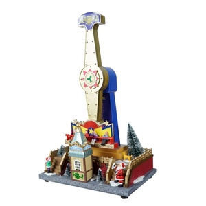 Hot Sale Plastic Music <strong>CHRISTMAS</strong> <strong>VILLAGE</strong> <strong>Christmas</strong> <strong>Village</strong> Houses <strong>Christmas</strong> <strong>Village</strong> Figurine - Product Image 4