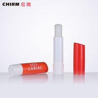Tubes cosmétique vides pour rouge à lèvres, vente en gros, de haute qualité, conteneur pour baume à lèvres rose, 4.8g