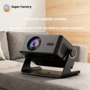 Mini Proyector Inteligente con Sistema Operativo Android HD, Altavoz Integrado, WiFi, Plataforma en la Nube, Portátil, <span class=keywords><strong>CRT</strong></span> para el Hogar y la Oficina - Product Image 4