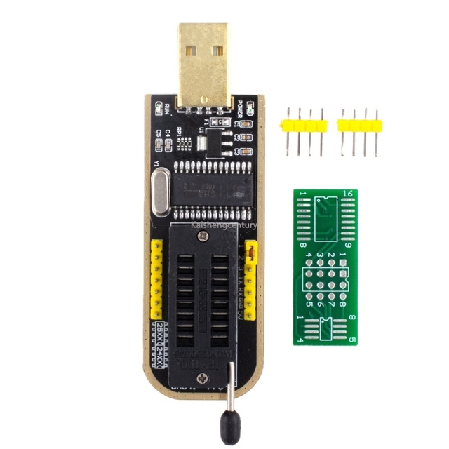 Smart Electronics CH340 CH340G CH341 CH341A24 25 Series EEPROM Flash BIOS USB Programmer with Software & Driver