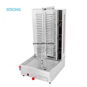 Macchina per Shawarma a Gas Commerciale, Popolare Attrezzatura per Grigliare Shawarma, Ampiamente Utilizzata nel Settore della Ristorazione, <span class=keywords><strong>in</strong></span> Offerta - Product Image 1
