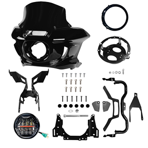 אופנוע/אופנוע/אופנוע culb בסגנון st ביית 6.5 "משמשה הקדמית 5.75" אור ראש לדינה סופר גלידת 6-14 רחוב bob - Product Image 2