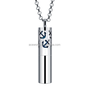 Owl Aroma Diffuser Pendant, Stainless Steel Aromatherapy <b>Locket</b> Pendant, Essential Oil Pendant - Product Image 4