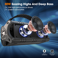 Enceintes portables sans fil W-King D8 Mini, étanches IPX6 pour l'extérieur, avec basses profondes, enceinte de fête, gadgets électroniques avec TWS